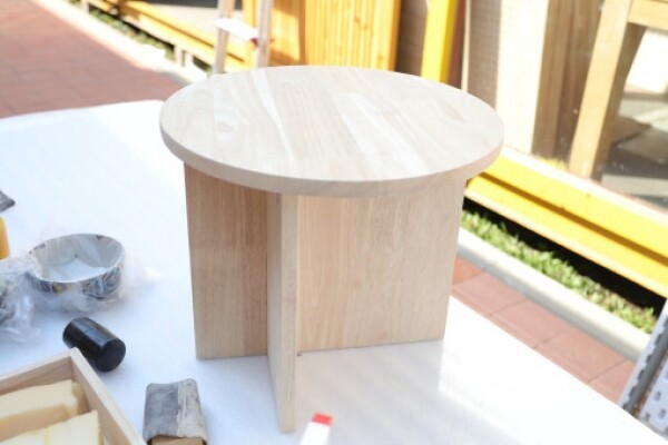 자연을 닮은 가구 인아트 크로스 사이드 테이블(DIY 원목 협탁 반제품) 헤이우즈